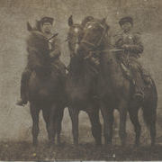 слева Илья Тихонович - конная разведка ВОВ.jpg