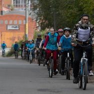 Велопробег памяти жертв политических репрессий в Томске
